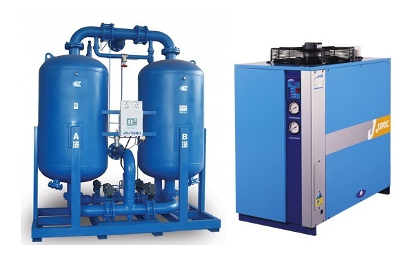 PHÂN LOẠI MÁY SẤY KHÍ CÔNG NGHIỆP