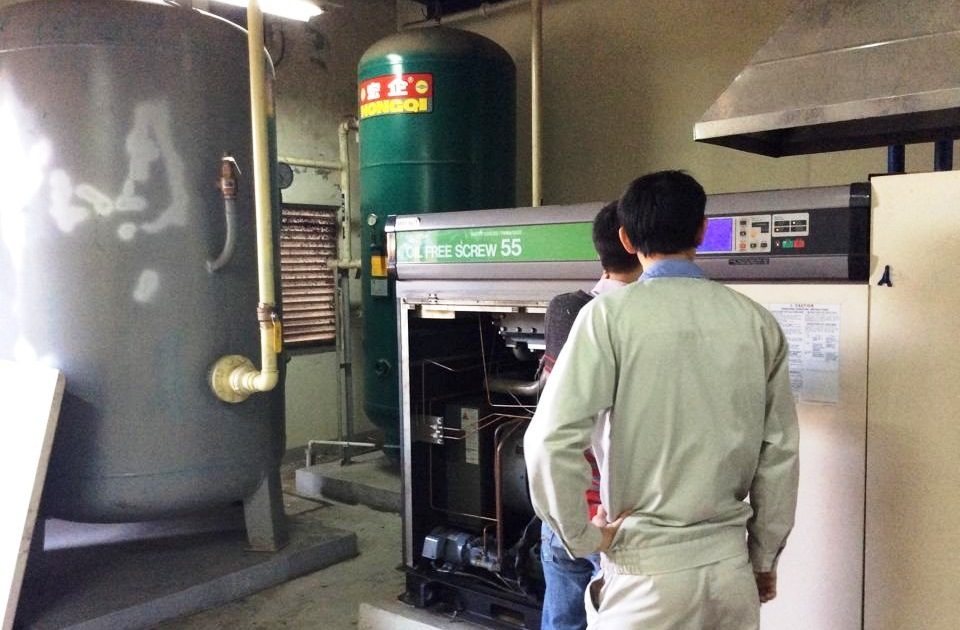 NHỮNG LƯU Ý KHI SỬA CHỮA MÁY NÉN KHÍ HITACHI