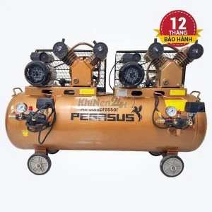 Máy nén khí dây đai Pegasus TM-V-0.25/8x2-230L (2 đầu nén, 2 mô tơ)